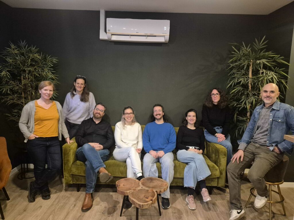 MYF project coordinators from partner organisations at the second TPM in Mons.