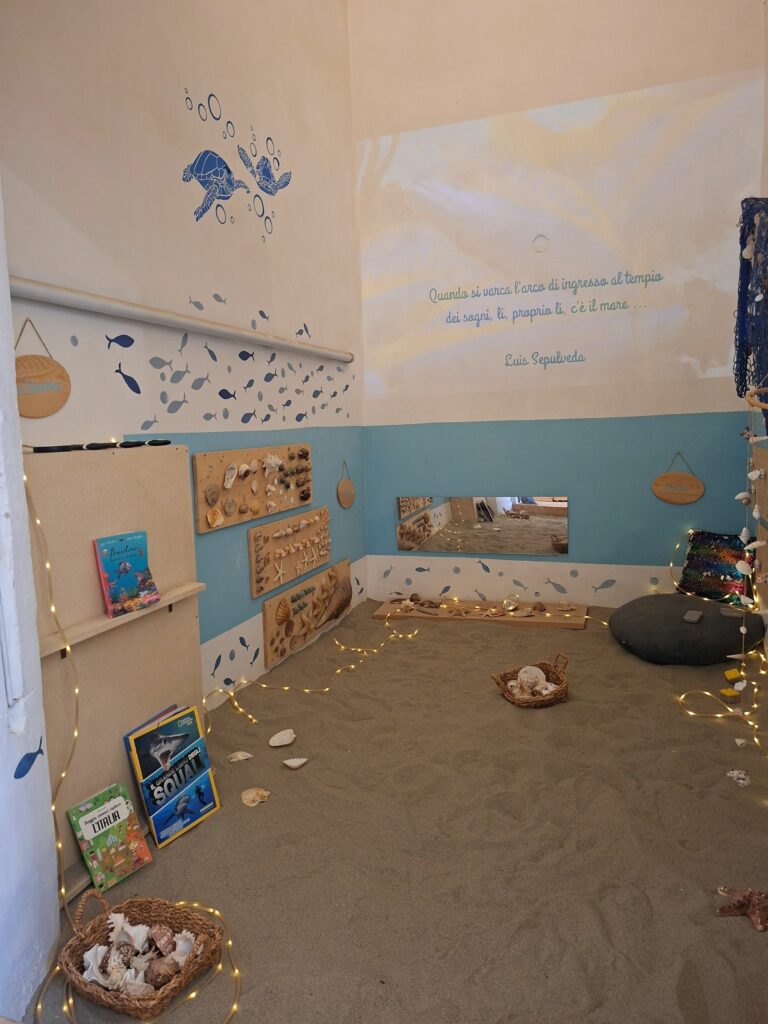 Sala sensoriale nel Museo Malakos